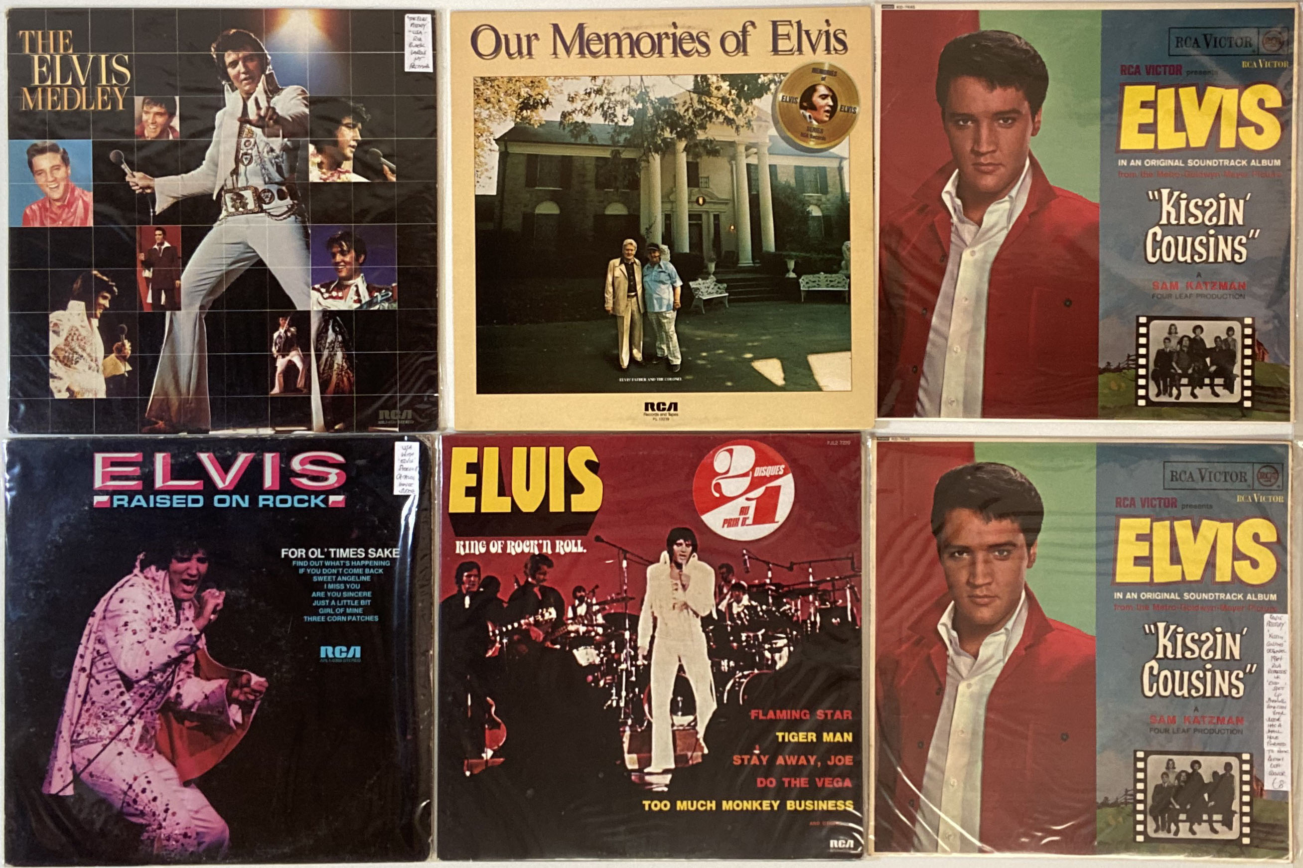 Lot 1008 ELVIS PRESLEY LP COLLECTION