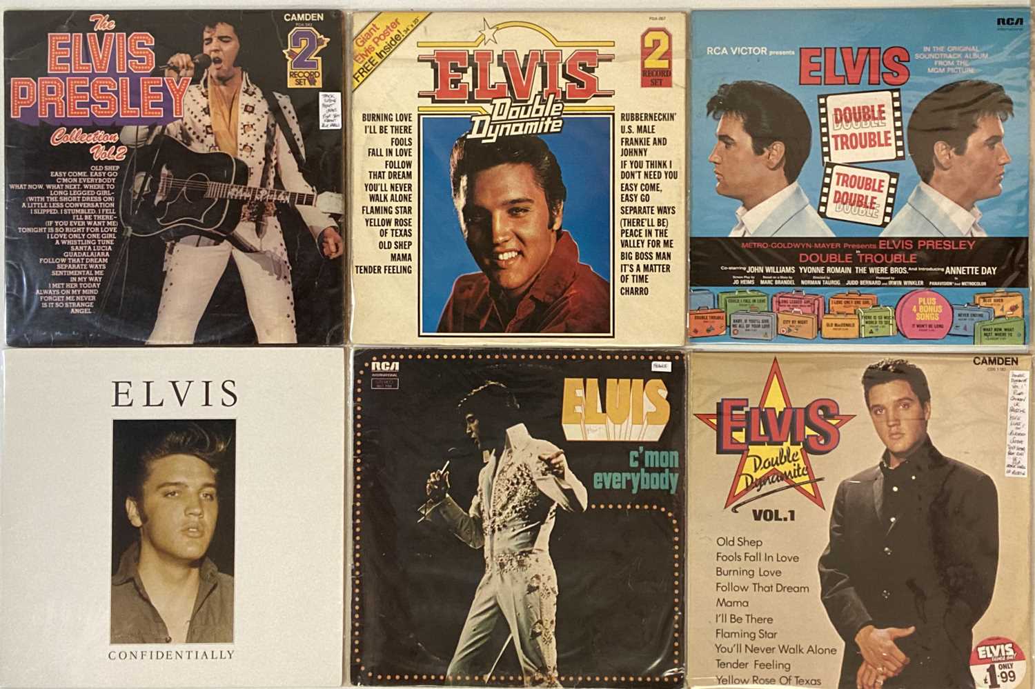 Lot 1010 ELVIS PRESLEY LP COLLECTION