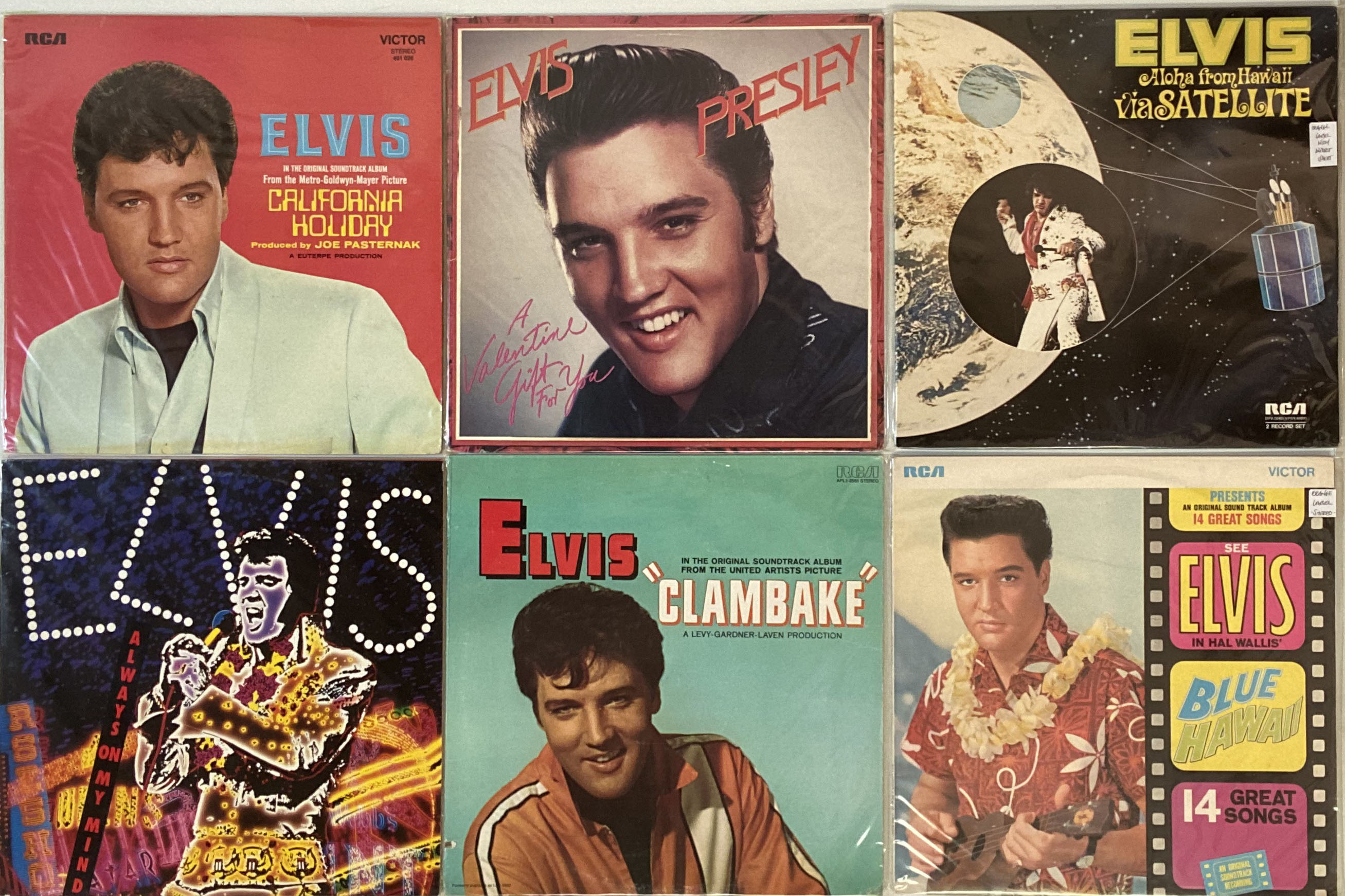 Lot 1010 ELVIS PRESLEY LP COLLECTION