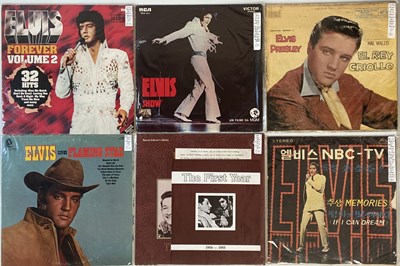 Lot 1011 - ELVIS PRESLEY - LP COLLECTION (PLUS 7" BOX SETS)