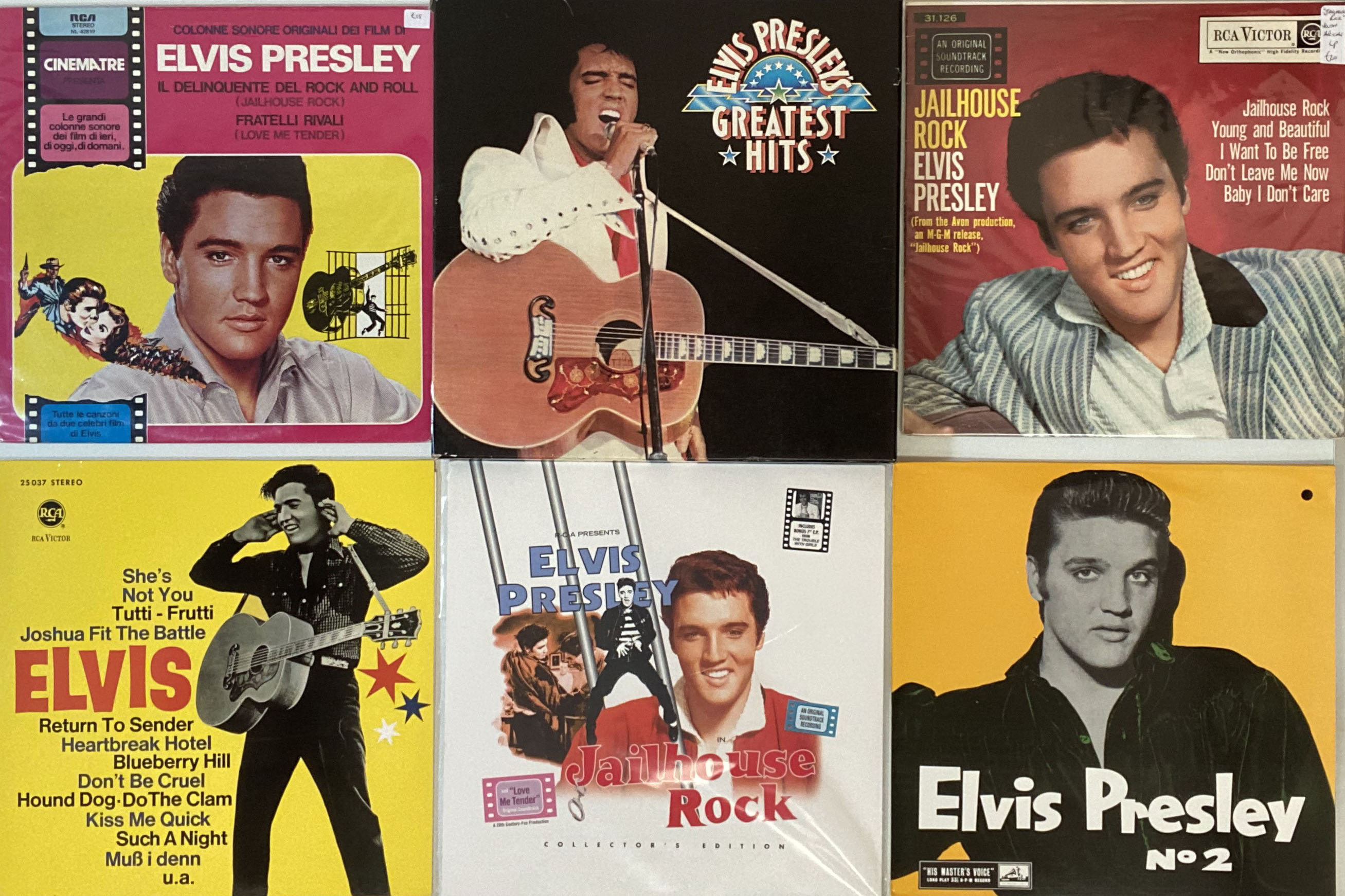 Lot 1011 - ELVIS PRESLEY - LP COLLECTION (PLUS 7