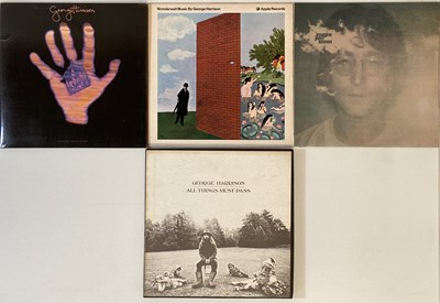 Lot 853 - GEORGE HARRISON/ JOHN LENNON - LP RARITIES