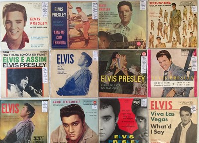 Lot 1012 - ELVIS PRESLEY - PICTURE SLEEVE 7"/EP COLLECTION