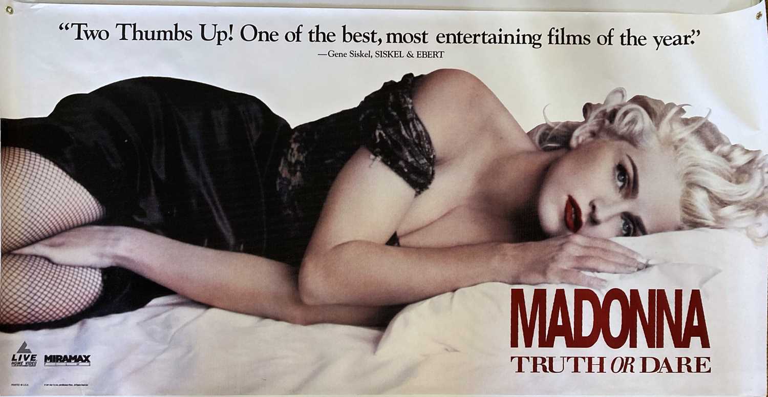 Lot 64 - MADONNA PROMOTIONAL BANNERS.