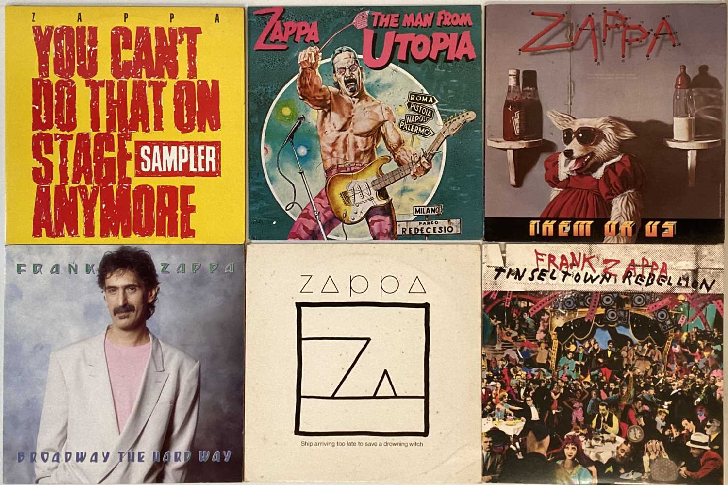 Lot 995 - FRANK ZAPPA - LP COLLECTION