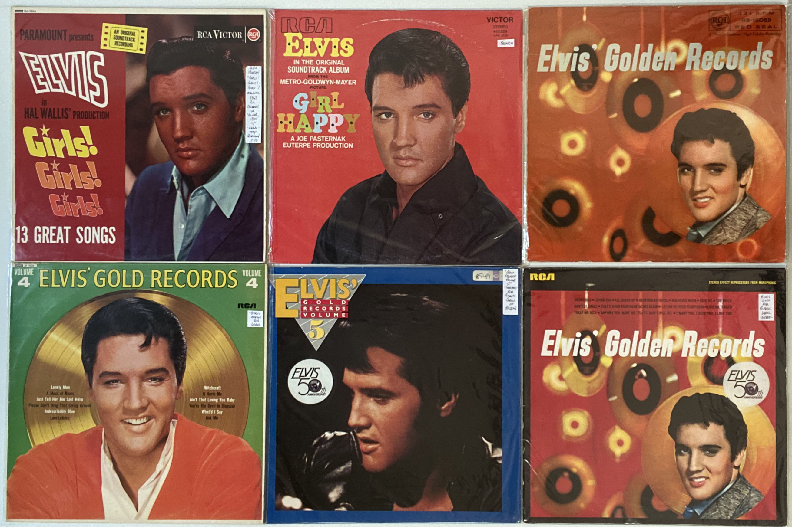 Lot 1004 ELVIS PRESLEY LP COLLECTION