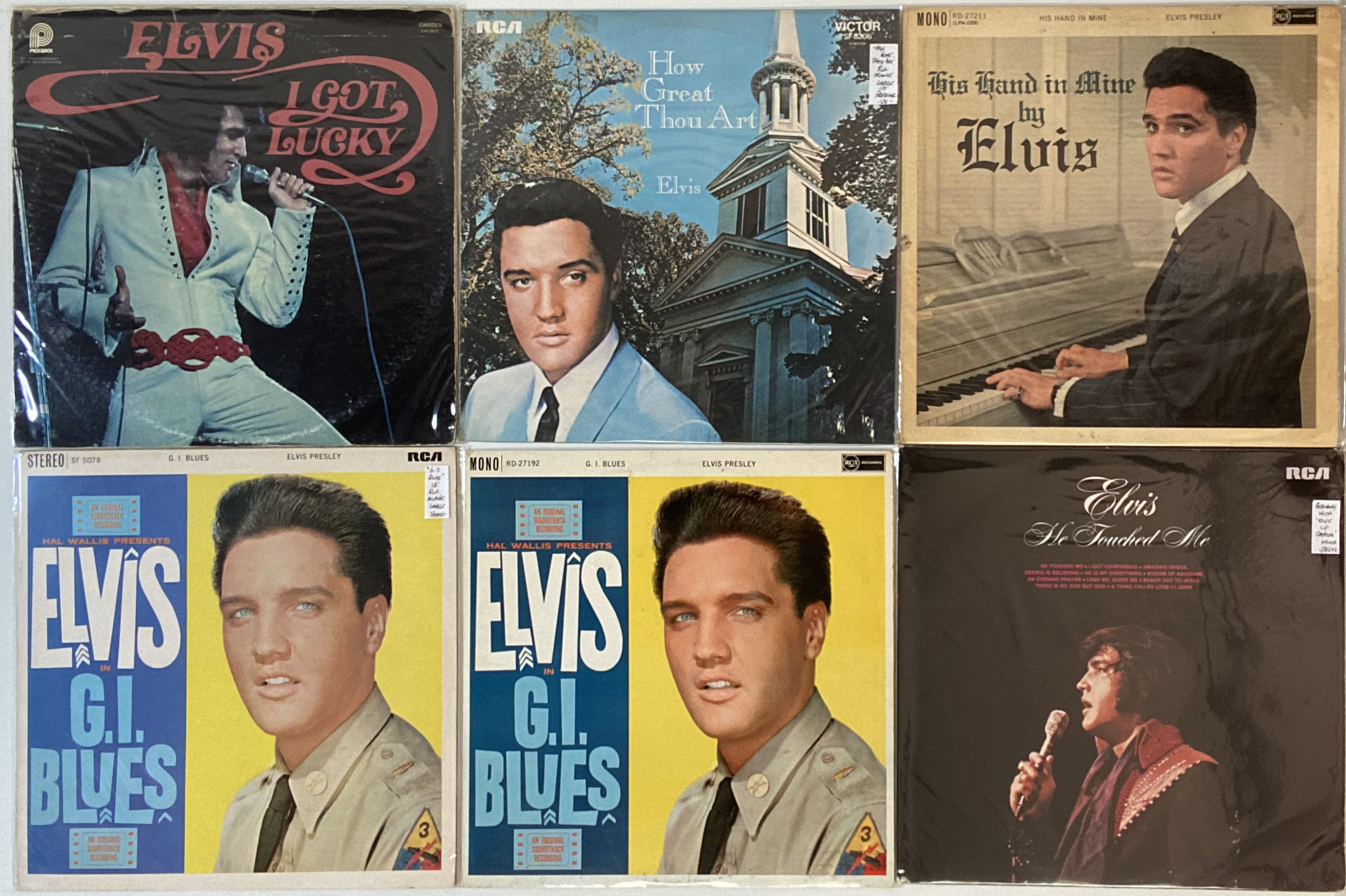 Lot 1004 ELVIS PRESLEY LP COLLECTION
