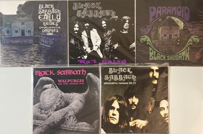 Lot 1015 - BLACK SABBATH - LPs (PICTURE DISC/COMPS/PRIVATE)