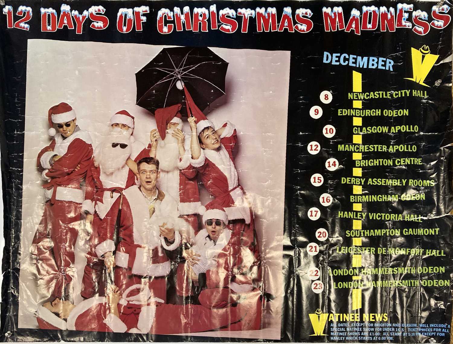 madness tour dates 1980