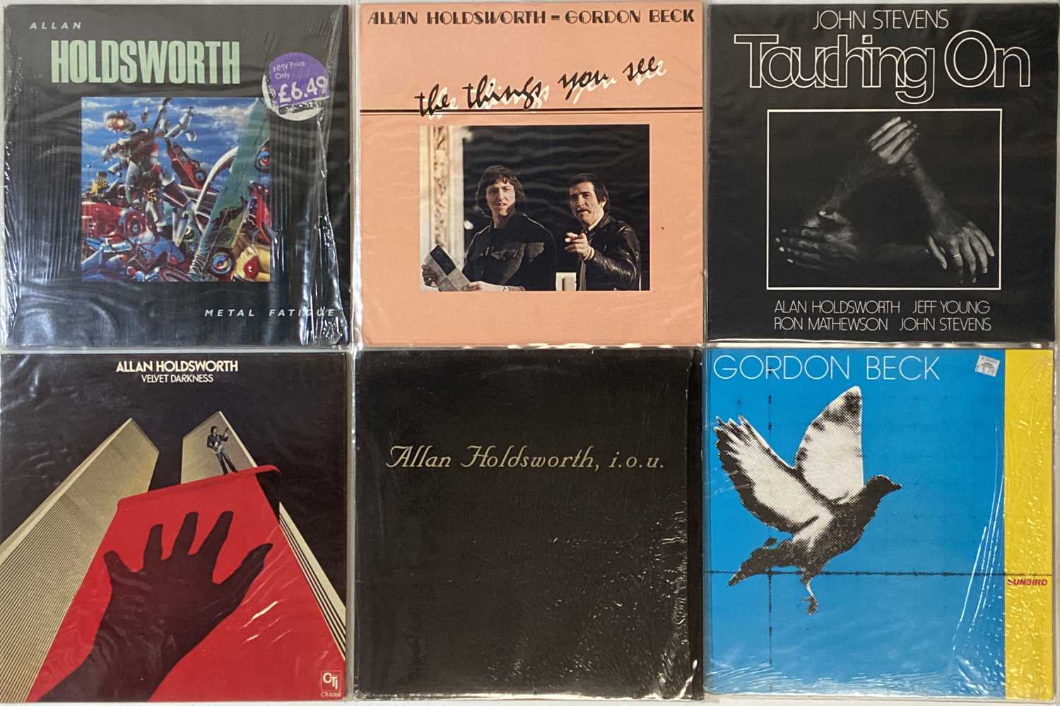 Lot 1021 JAZZ GUITAR GREATS LPs