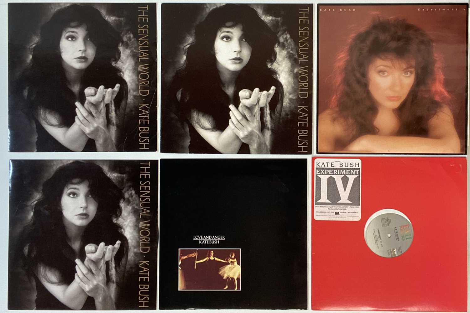 Lot 1135 - KATE BUSH - 12" SINGLES (INC PROMOS)