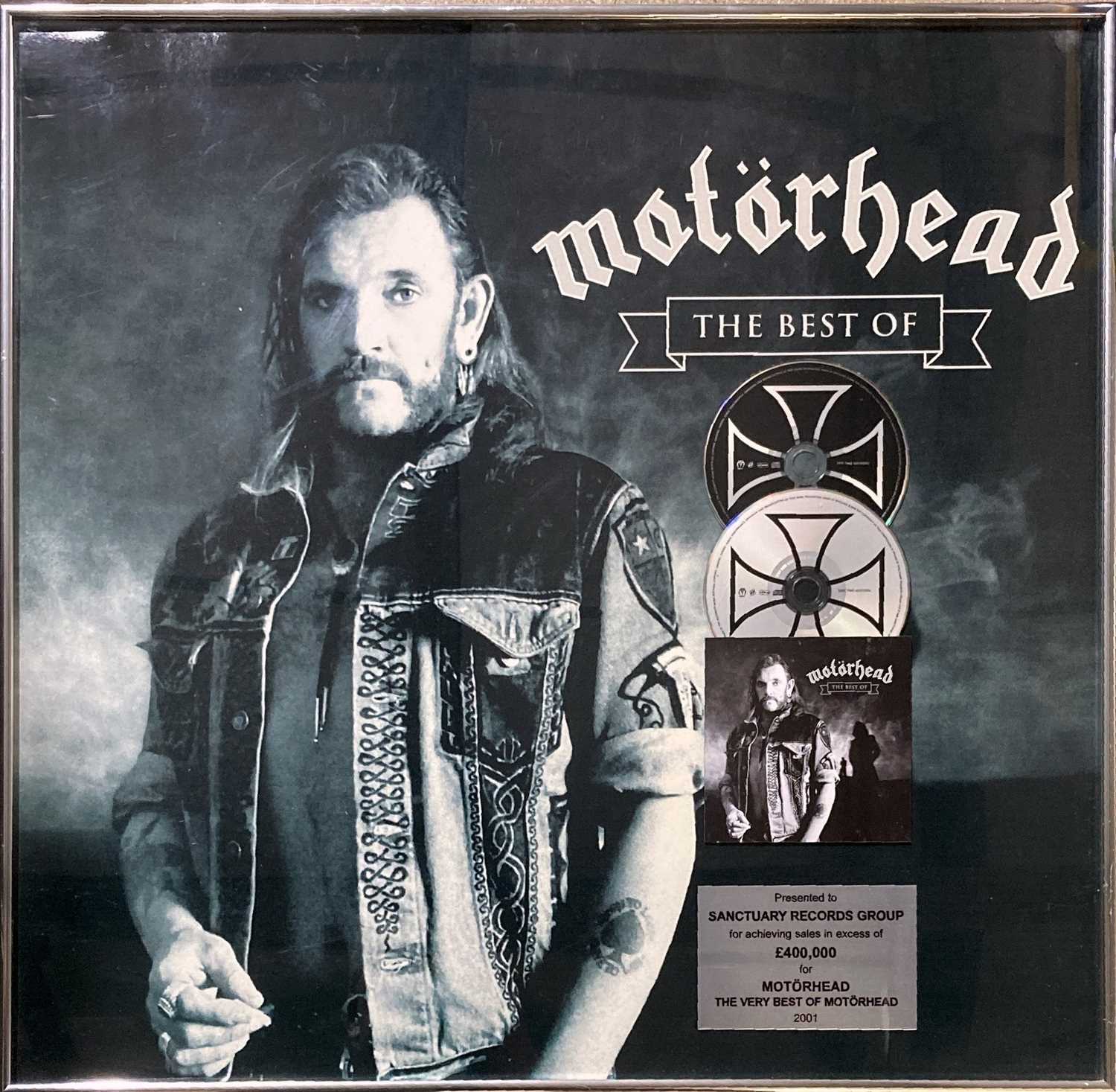 Lot 161 - MOTORHEAD AWARD.