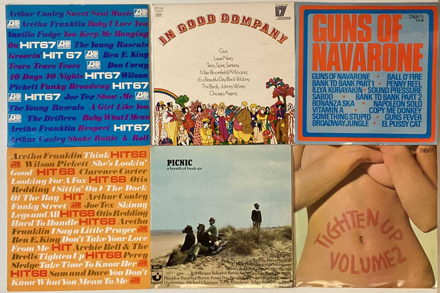 Lot 1139 - VARIOUS ARTISTS - ROCK/ REGGAE/ SOUL/ SOUNDTRACKS - LPs/ CASSETTES