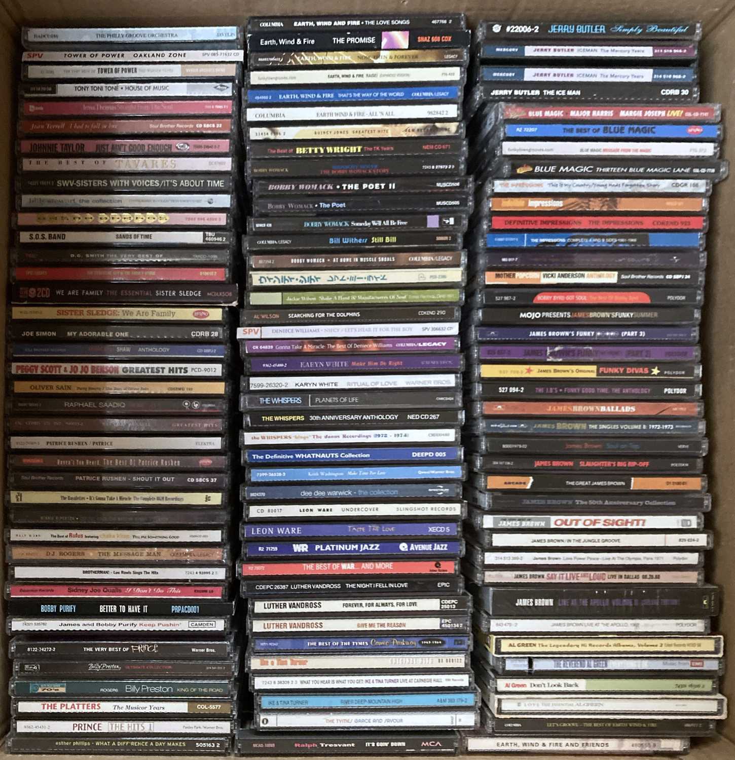 Lot 1075 - SOUL/POP CD COLECTION