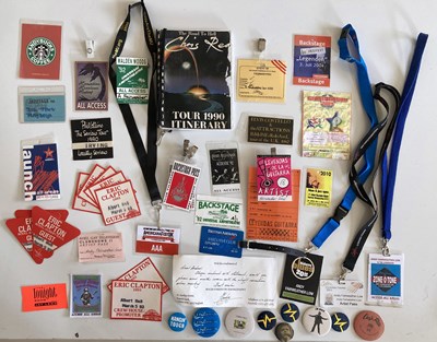 Lot 142 - ANDY FAIRWEATHER LOW - CONCERT AND BACKSTAGE PASSES.