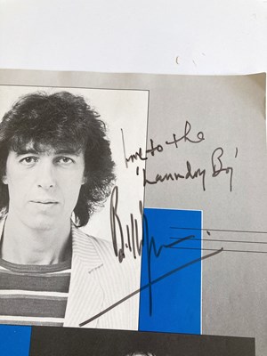 Lot 400 - RONNIE LANE APPEAL PROGRAMME - SIGNED BY JIMMY PAGE / CLAPTON / ROLLING STONES AND MORE.