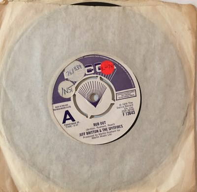 Lot 1152 - JEFF BRITTON & THE SPITFIRES - RUB OUT 7" (PROMO - R13643)