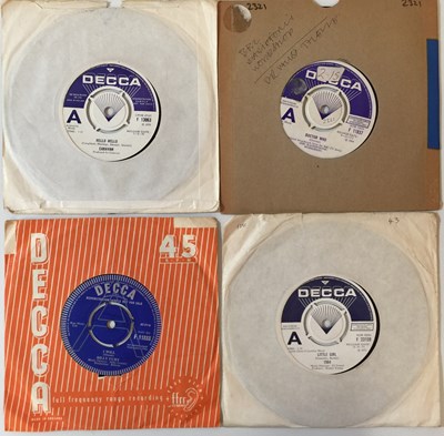 Lot 1155 - 60s/ 70s DECCA 7" DEMO RARITIES