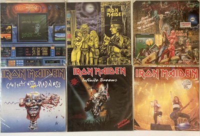 Lot 676 - IRON MAIDEN AND RELATED - 12" SINGLES