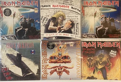 Lot 676 - IRON MAIDEN AND RELATED - 12" SINGLES