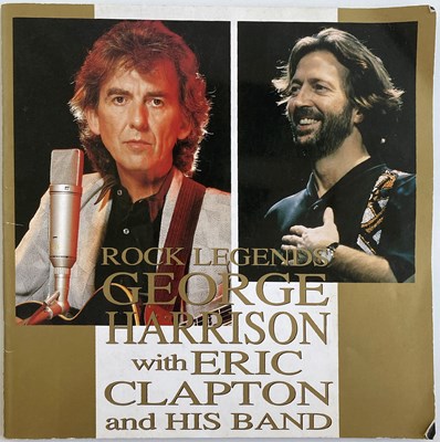 Lot 485 - GEORGE HARRISON T-SHIRT, PROGRAMME AND CONCERT PASS.