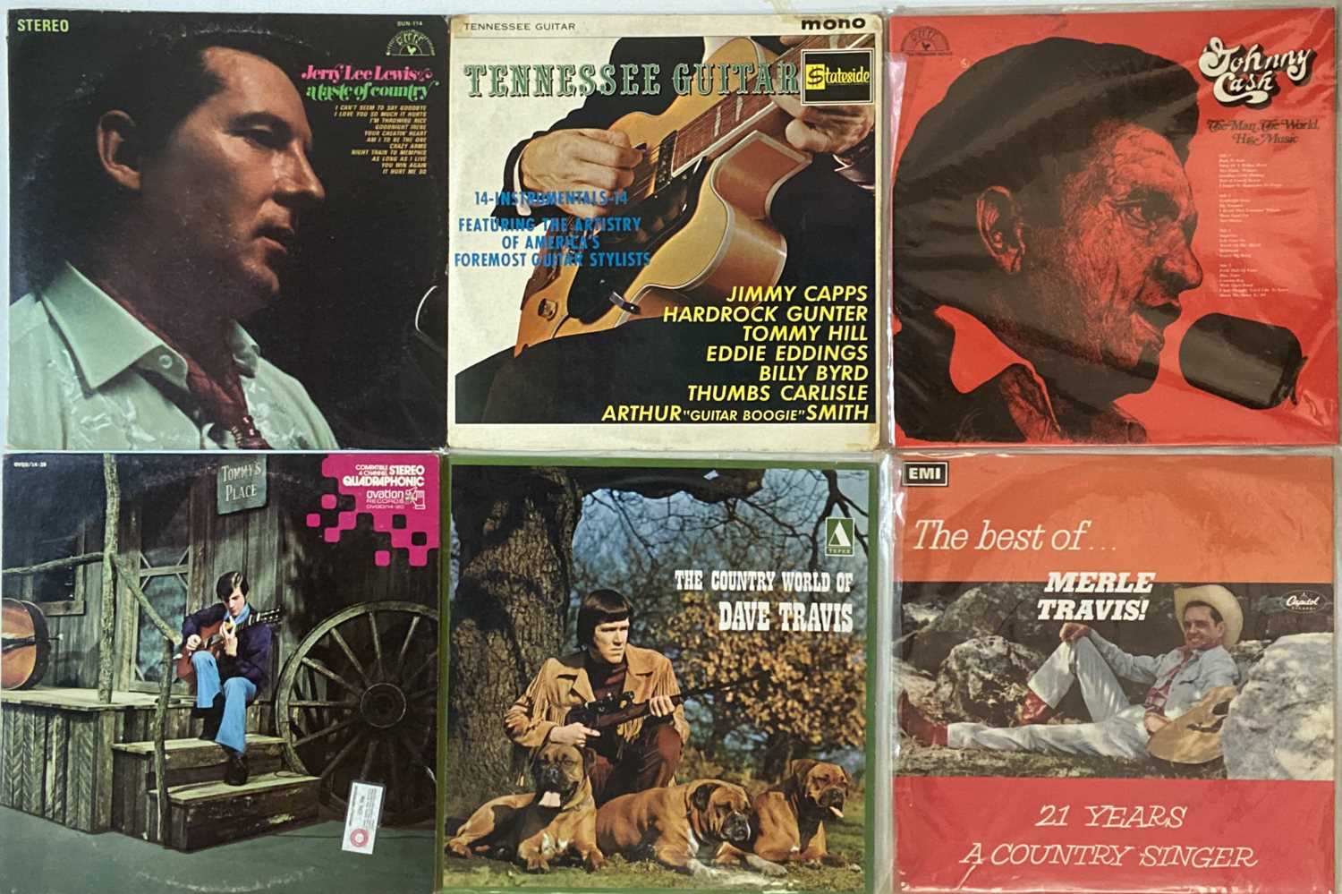 Lot 1031 - COUNTRY/JAZZ - LARGE 78/LP/EP COLLECTION