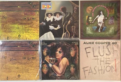 Lot 1008 - ALICE COOPER - LPs