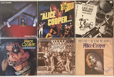 Lot 1008 - ALICE COOPER - LPs