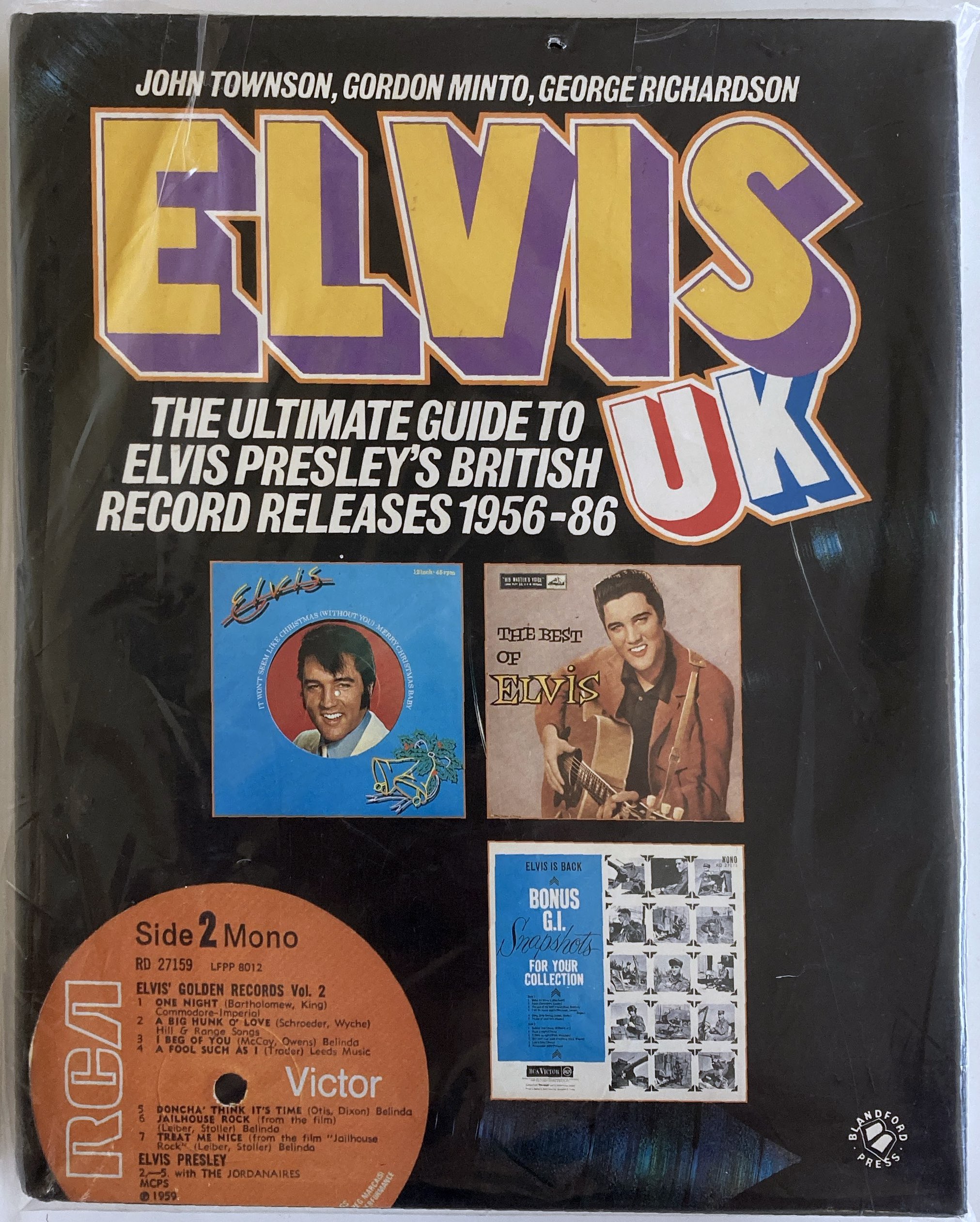 Lot 453 - ELVIS PRESLEY RARE BOOKS.