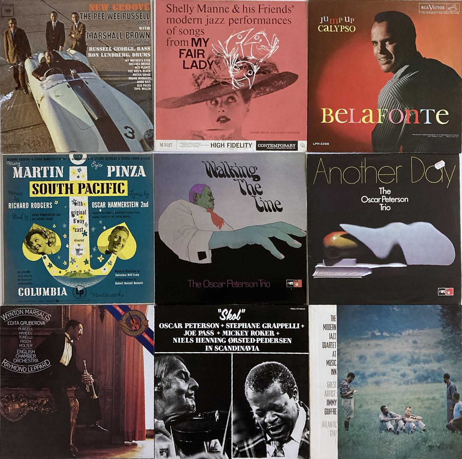 Lot 1176 - JAZZ/ SOUNDTRACKS LPs & 78s