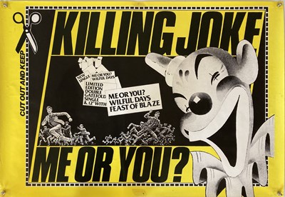 Lot 247 - KILLING JOKE POSTERS.