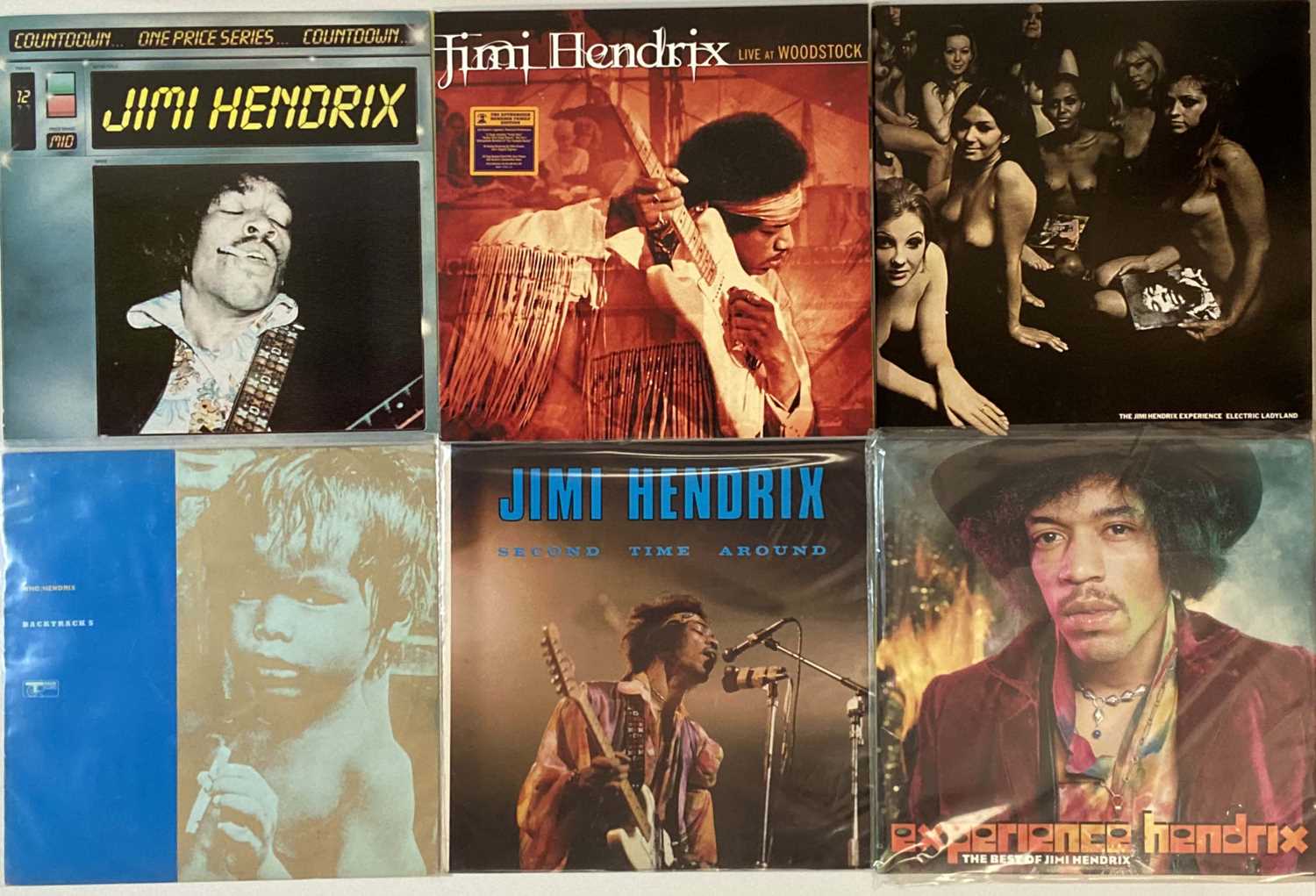 Lot 1020 - JIMI HENDRIX - LP COLLECTION