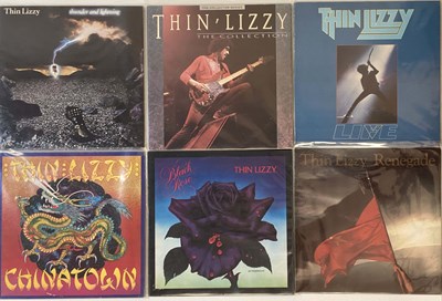 Lot 1140 - THIN LIZZY & ZZ TOP - LPs & 12" COLLECTION