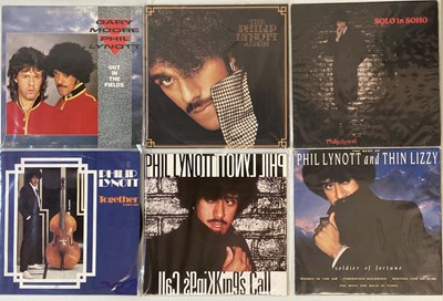 Lot 1140 - THIN LIZZY & ZZ TOP - LPs & 12" COLLECTION