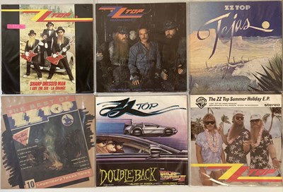 Lot 1140 - THIN LIZZY & ZZ TOP - LPs & 12" COLLECTION