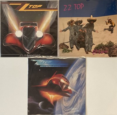 Lot 1140 - THIN LIZZY & ZZ TOP - LPs & 12" COLLECTION