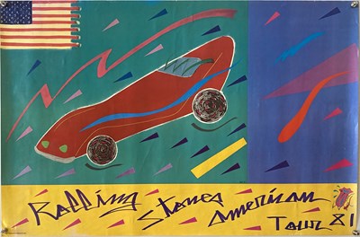 Lot 604 - ROLLING STONES 1981 AMERICAN TOUR MEMORABILIA.