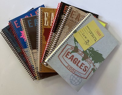 Lot 149 - EAGLES TOUR ITINERARIES.