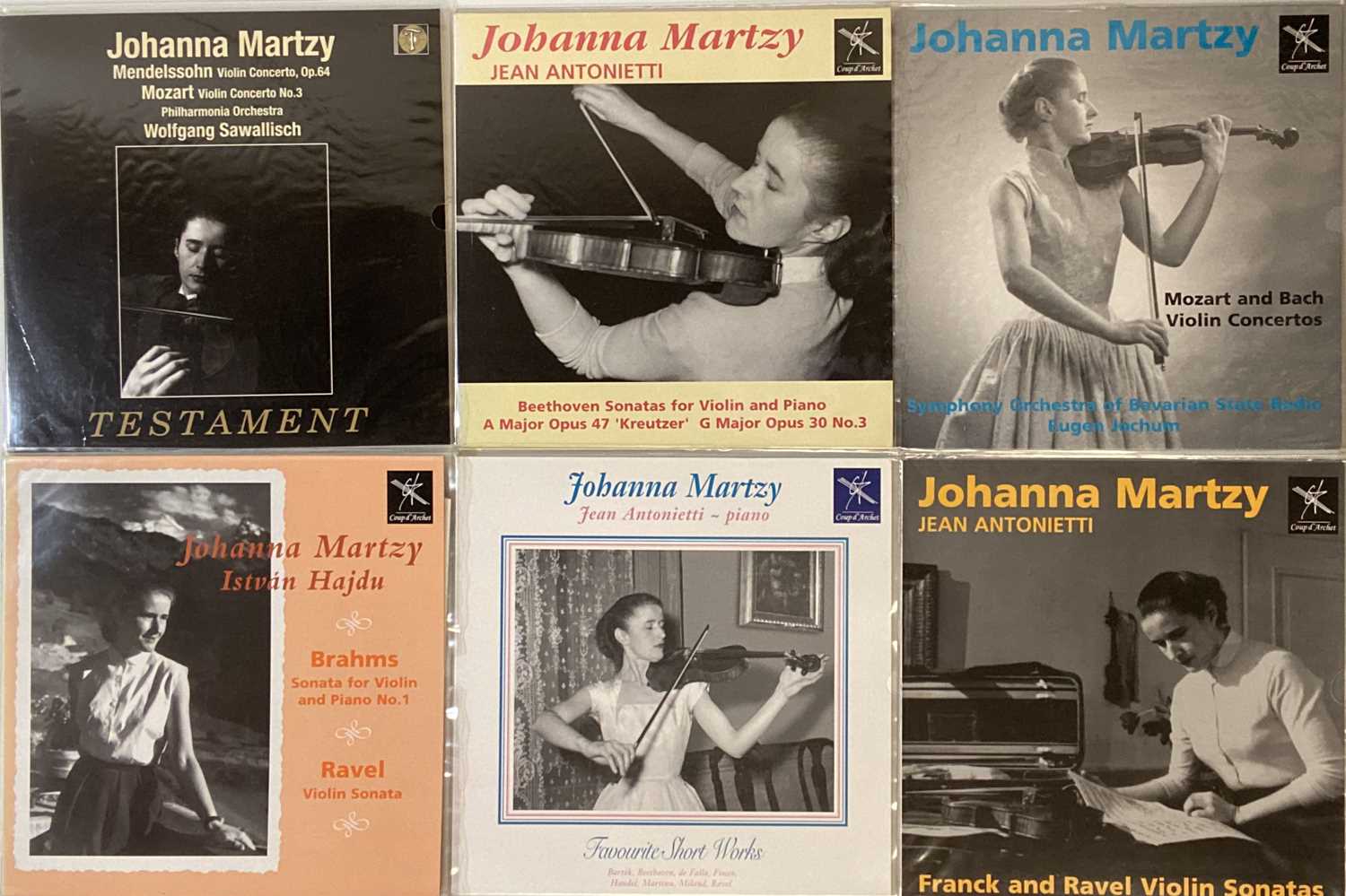 Lot 1191 - JOHANNA MARTZY - CLASSICAL LP RARITIES