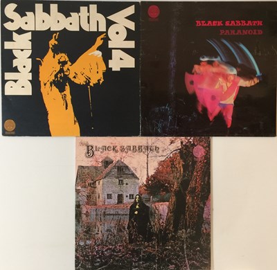 Lot 1091 - BLACK SABBATH - VERTIGO SWIRL LPs (UK ORIGINAL/EARLY COPIES)