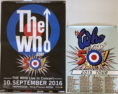 Lot 258 - THE WHO POSTERS.