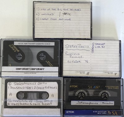 Lot 66 - STEREOPHONICS 1990S PROMOTIONAL CASSETTES AND VHS.