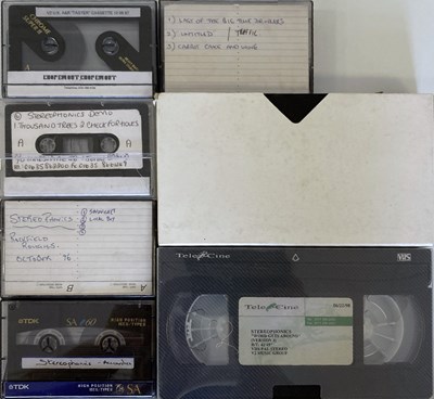 Lot 66 - STEREOPHONICS 1990S PROMOTIONAL CASSETTES AND VHS.