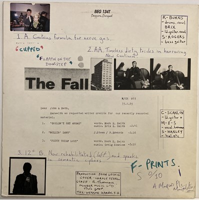 Lot 320 - THE FALL SIGNED 12" SINGLE