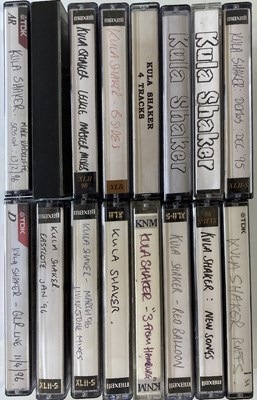 Lot 71 - KULA SHAKER PROMO / DEMO CASSETTES AND VHS.