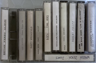 Lot 72 - CLASSIC ROCK DEMO AND PROMO CASSETTES.