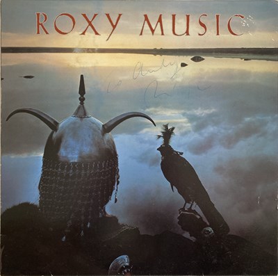 Lot 403 - ROXY MUSIC - BRYAN FERRY SIGNED LP.