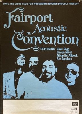 Lot 263 - FAIRPORT CONVENTION / THE DOORS / ZAPPA POSTERS.
