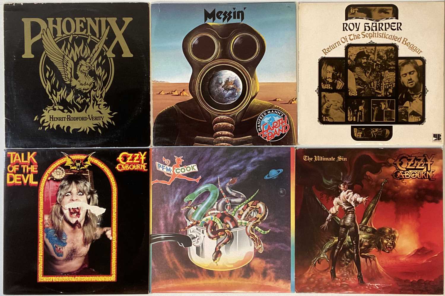 Lot 1103 - CLASSIC ROCK/HEAVY/PROG/PSYCH-ROCK LPs