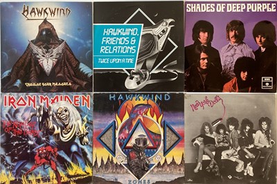 Lot 1105 - CLASSIC ROCK/HEAVY/PROG/PSYCH-ROCK LPs (WITH 'HEAVY' WARPING)